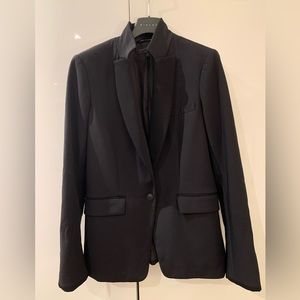 rag and bone black blazer - size 6